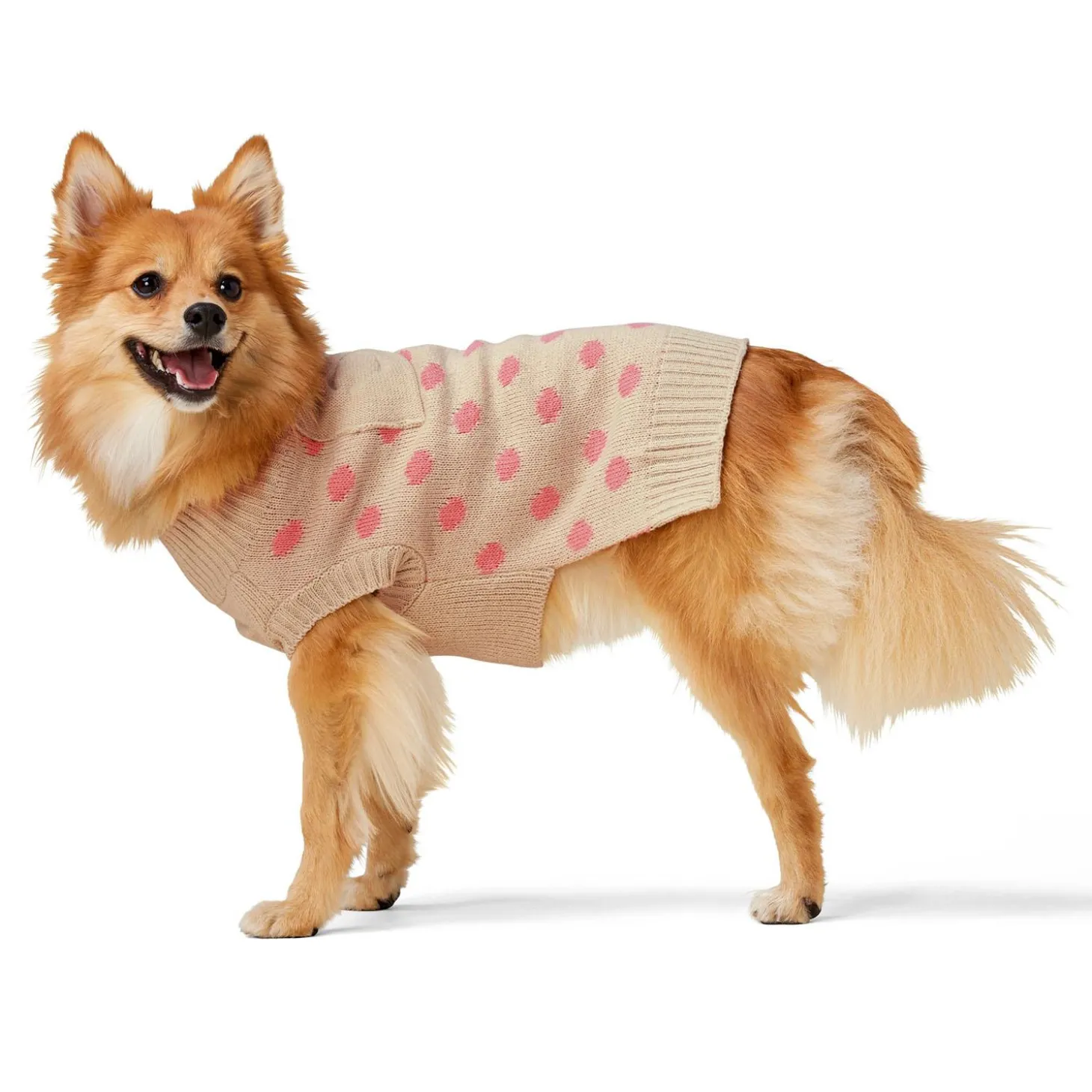 Polka Dot Grey Sweater