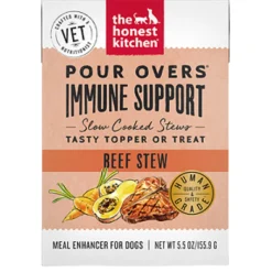 Pour Overs Immunity Support Beef Stew Dog Food Topper