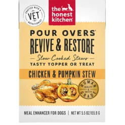 Pour Overs Revive & Restore Chicken & Pumpkin Stew Dog Food Topper