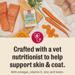 Pour Overs Skin & Coat Salmon Stew Dog Food Topper