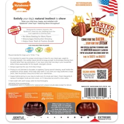 Power Chew Bacon Basted Flavour & Steak Flavour Dog Toy