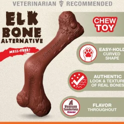 Power Chew Venison Tenderloin Flavour Elk Bone Dog Toy