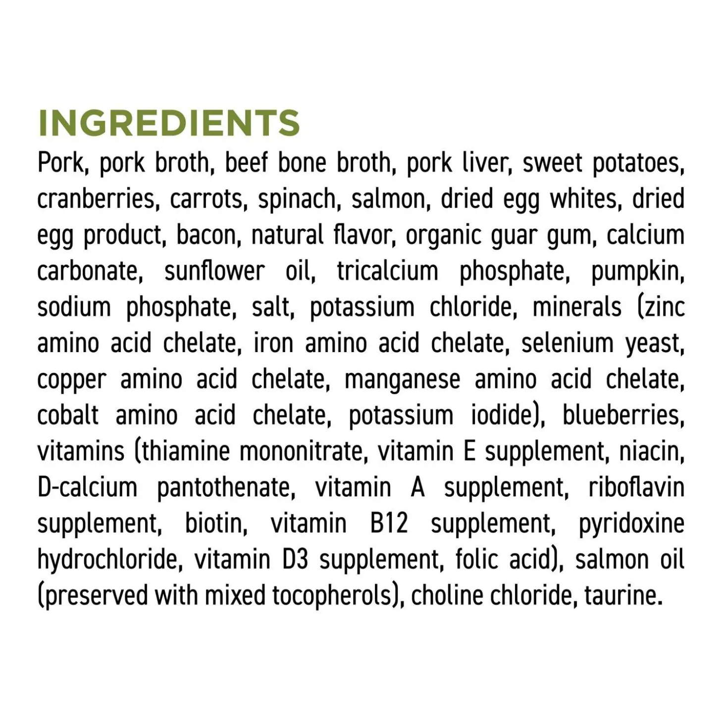 Premium Chunks Pork Recipe Dog Food