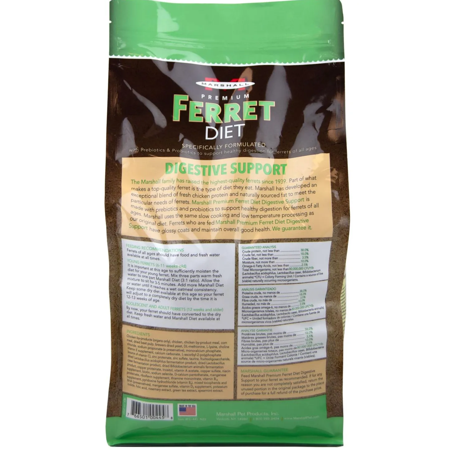 Premium Ferret Diet Digestive Support Ferret Food