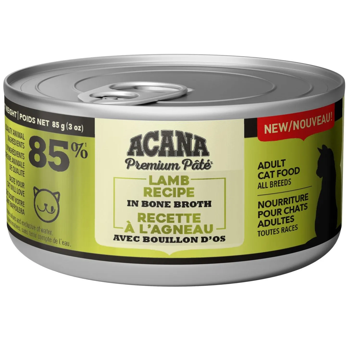 Premium Pate Lamb Recipe Adult Cat Food