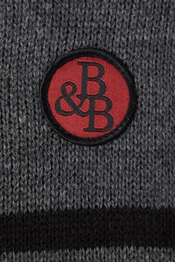 Preppy Charcoal Grey Sweater