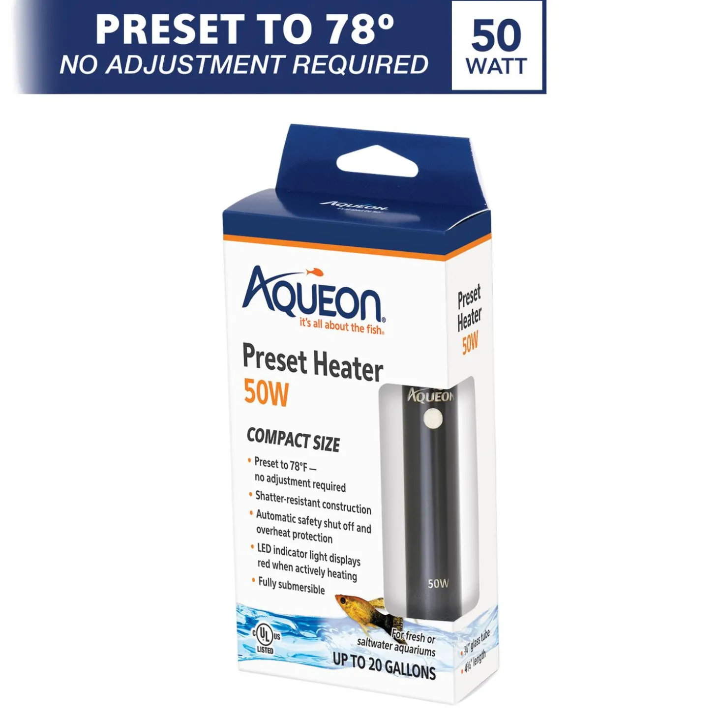 Preset Aquarium Heater