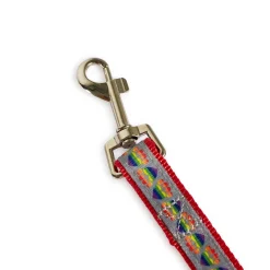 Pride Leash 1in Rainbow