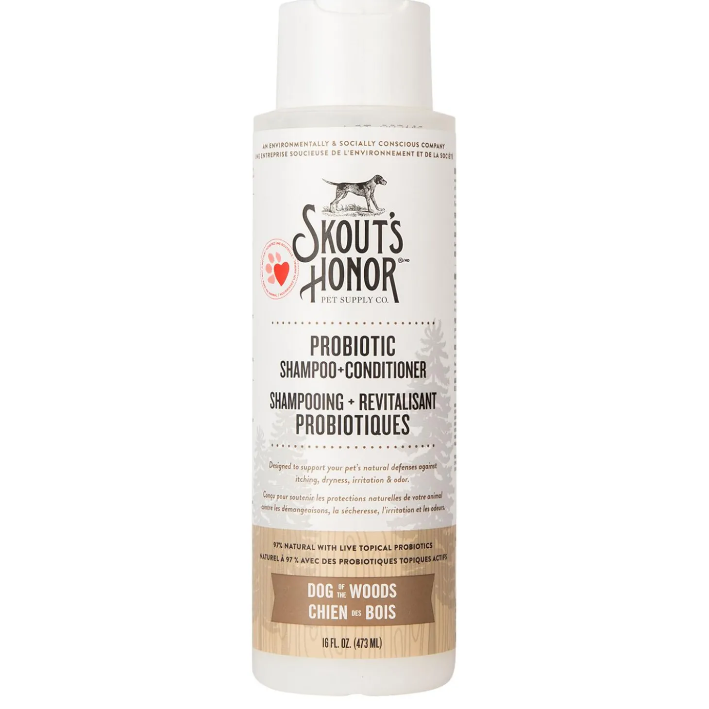 Probiotic Dog of the Woods Shampoo + Conditioner