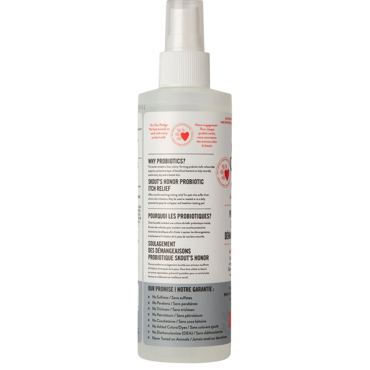 Probiotic Itch Relief Fragrance Free Spray