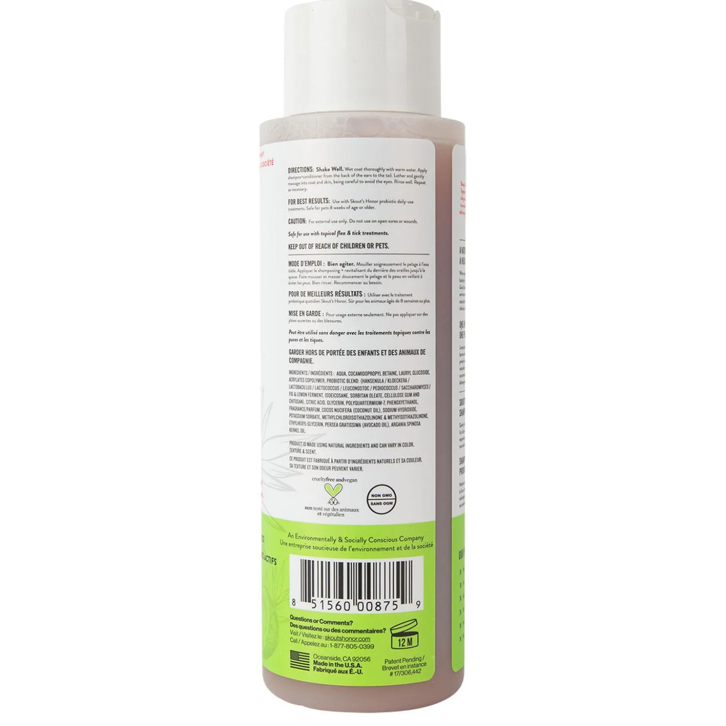 Probiotic Sunkissed Coconut Shampoo + Conditioner