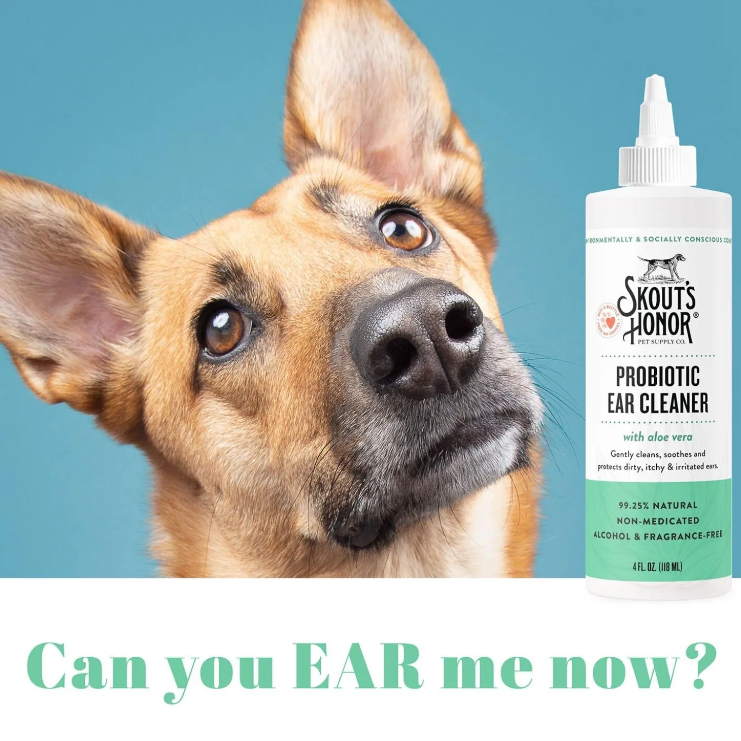 Probiotic with Aloe Vera Ear Cleaner
