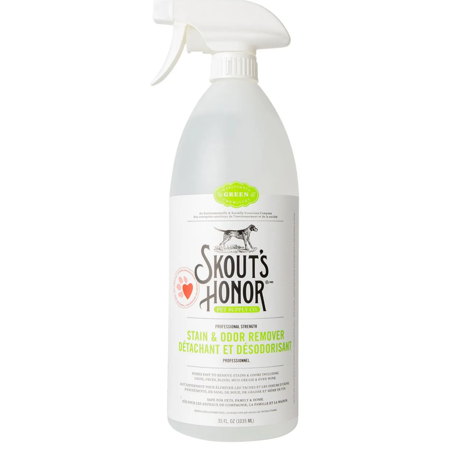 Professional Strength Stain & Odour Remover Dog Spray