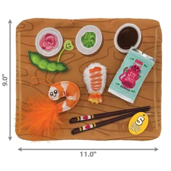 Pull-A-Partz Sushi Cat Toy