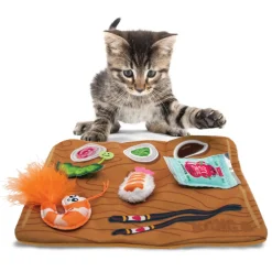 Pull-A-Partz Sushi Cat Toy