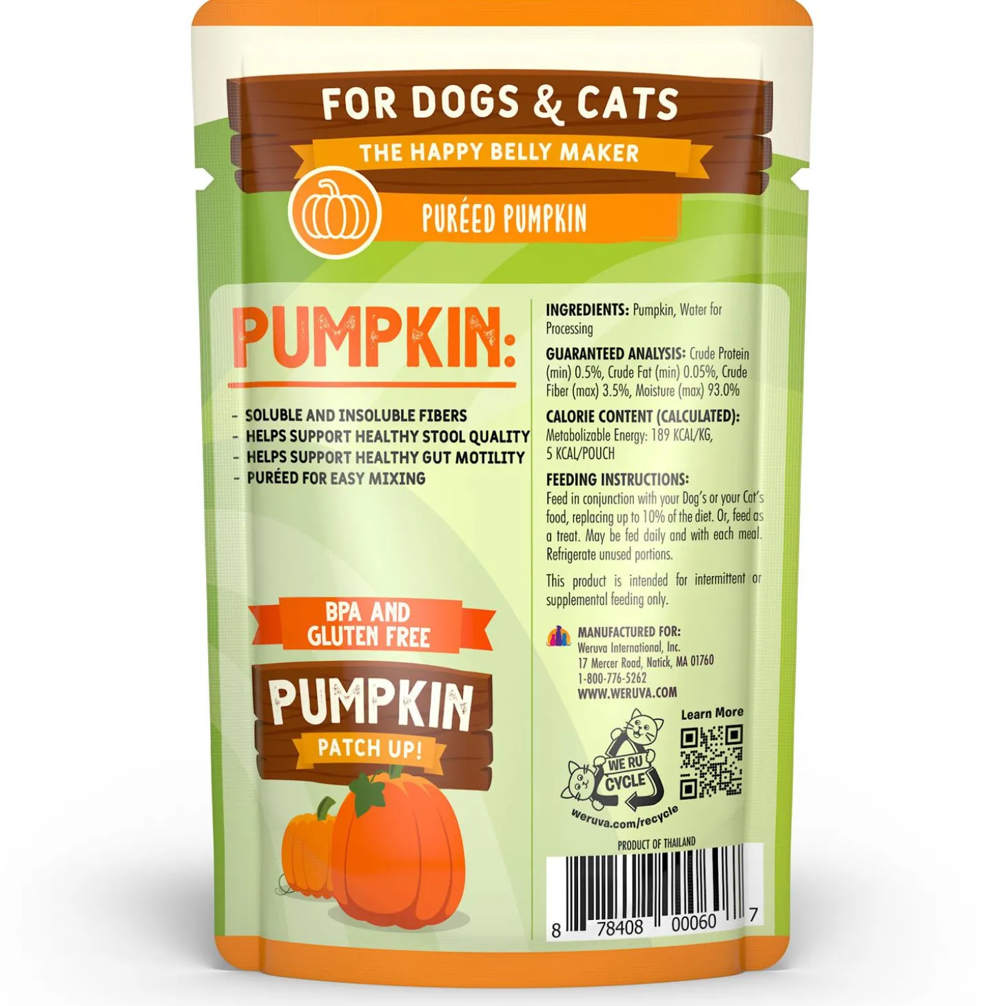 Pumpkin Patch Up! Pureed Pumpkin for Dogs & Cats
