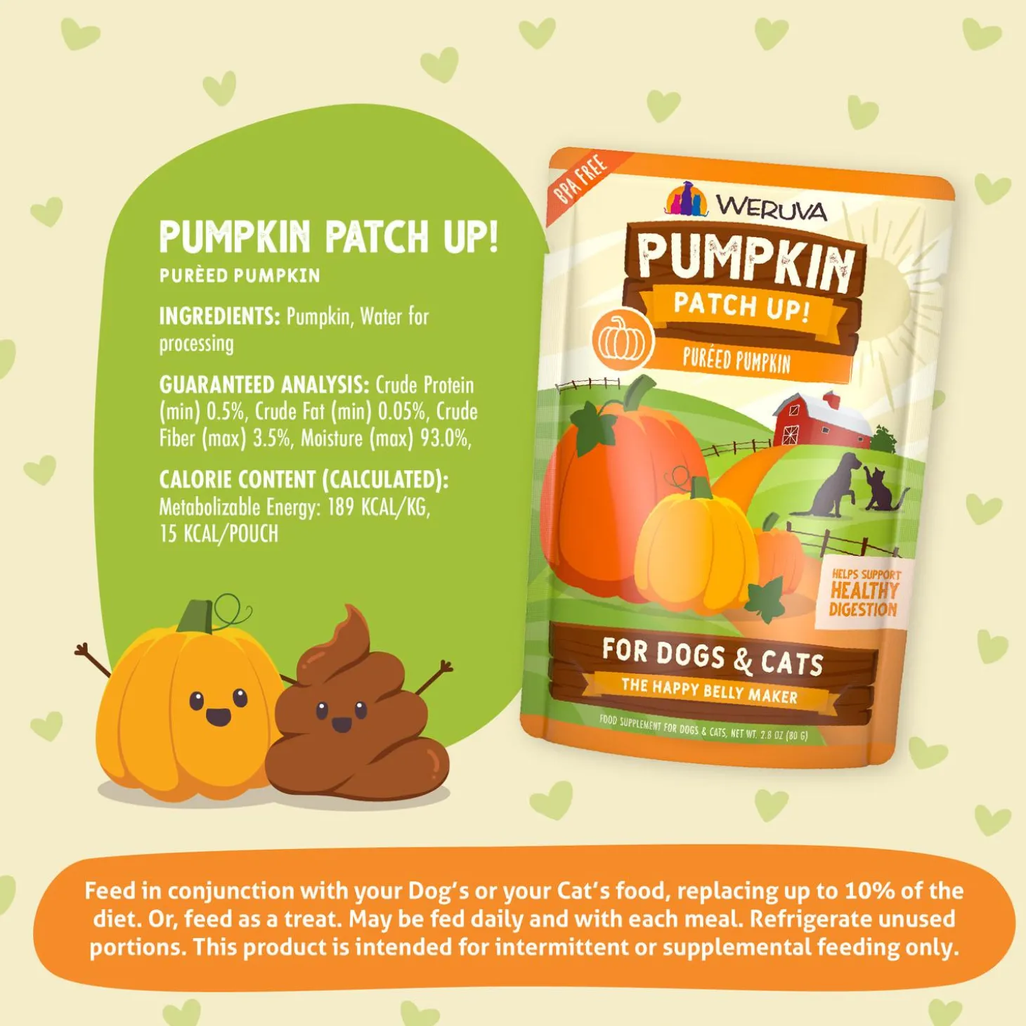 Pumpkin Patch Up! Pureed Pumpkin for Dogs & Cats