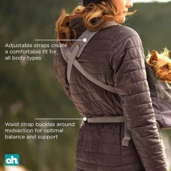 PupPak Grey Front Carrier