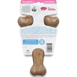 Puppy Bacon Wishbone Dog Chew Toy