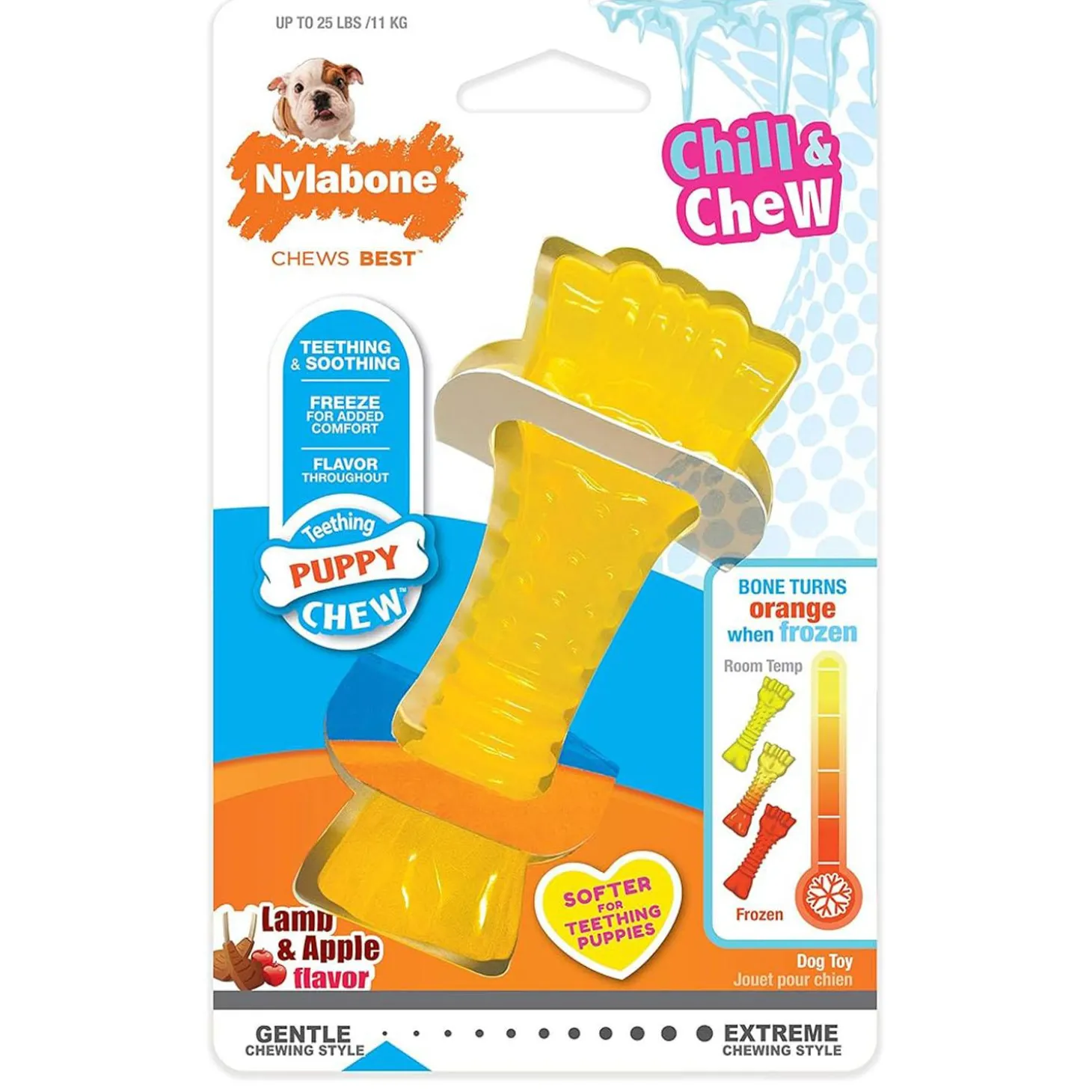 Puppy Chew Freezer Bone Dog Toy