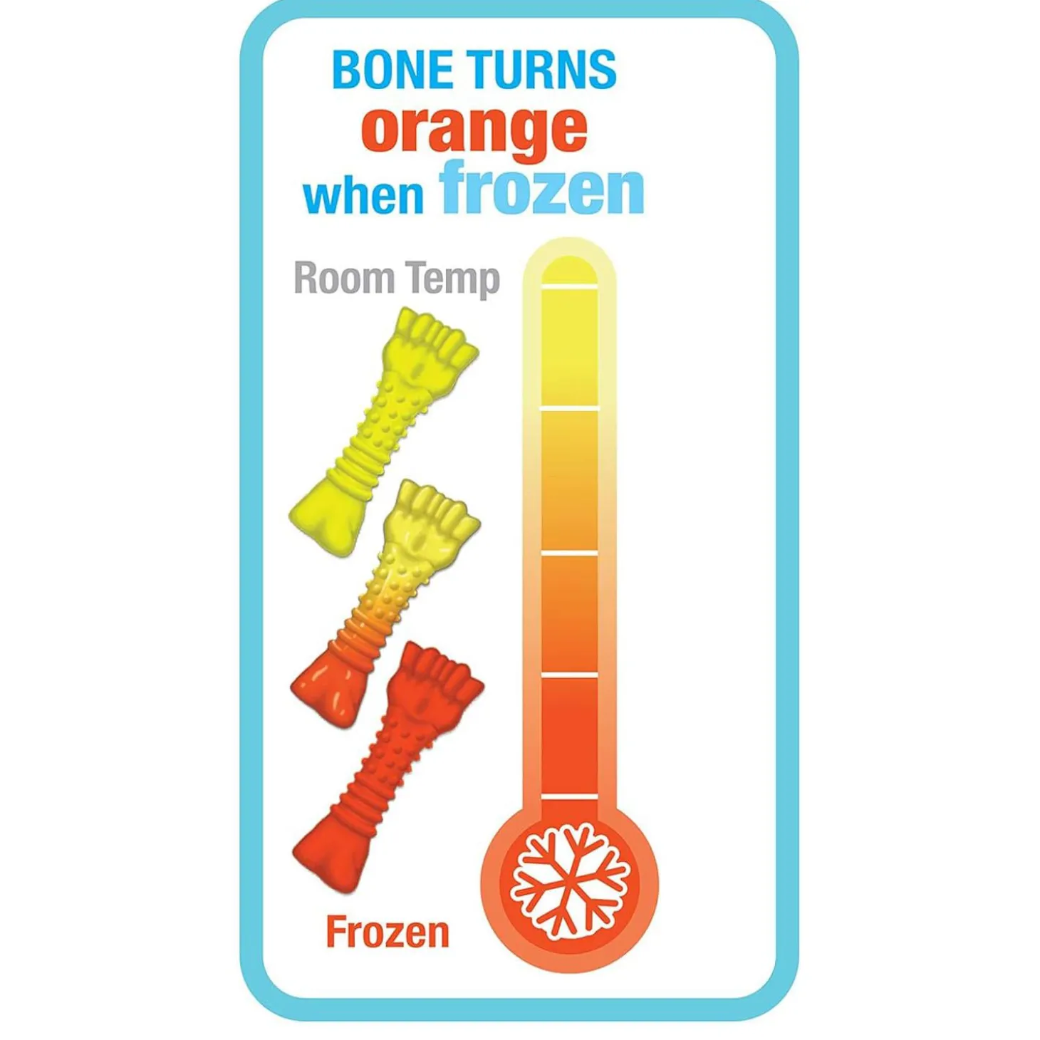 Puppy Chew Freezer Bone Dog Toy