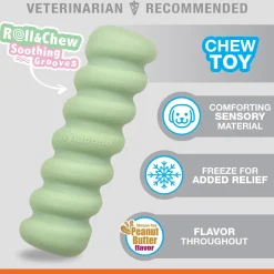 Puppy Chew Peanut Butter Flavour Teething Dog Toy
