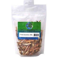 Puppy World Dried Sardines Dog Treats