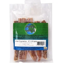 Puppy World Veal Supreme Chews Dog Treats