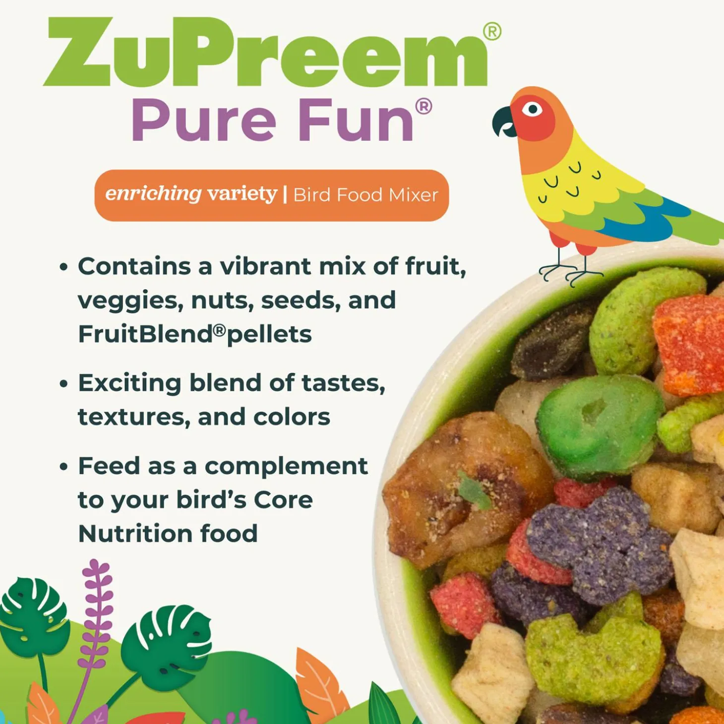 Pure Fun Small Bird Food