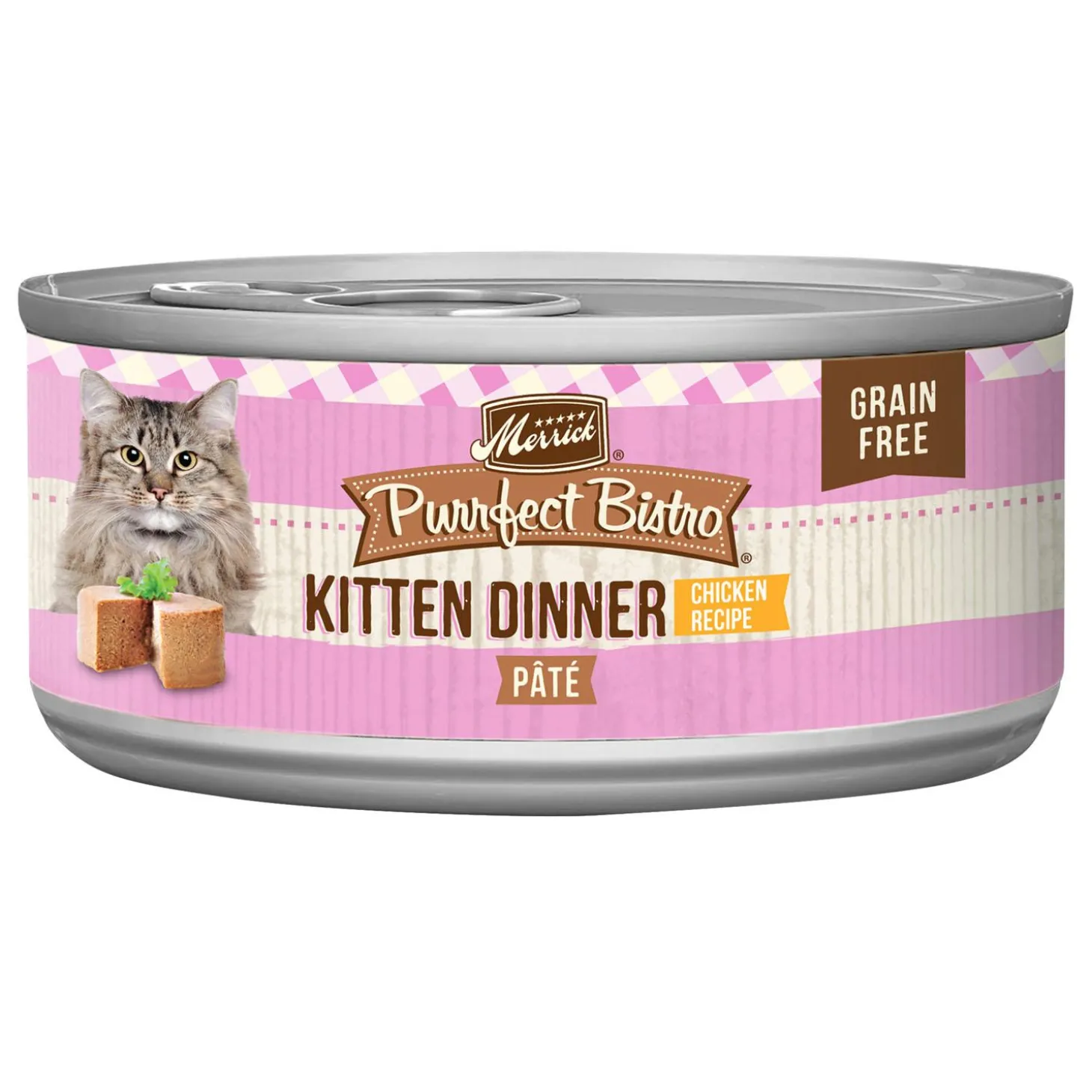 Purrfect Bistro Grain Free Kitten Dinner Chicken Pate Recipe Cat Food