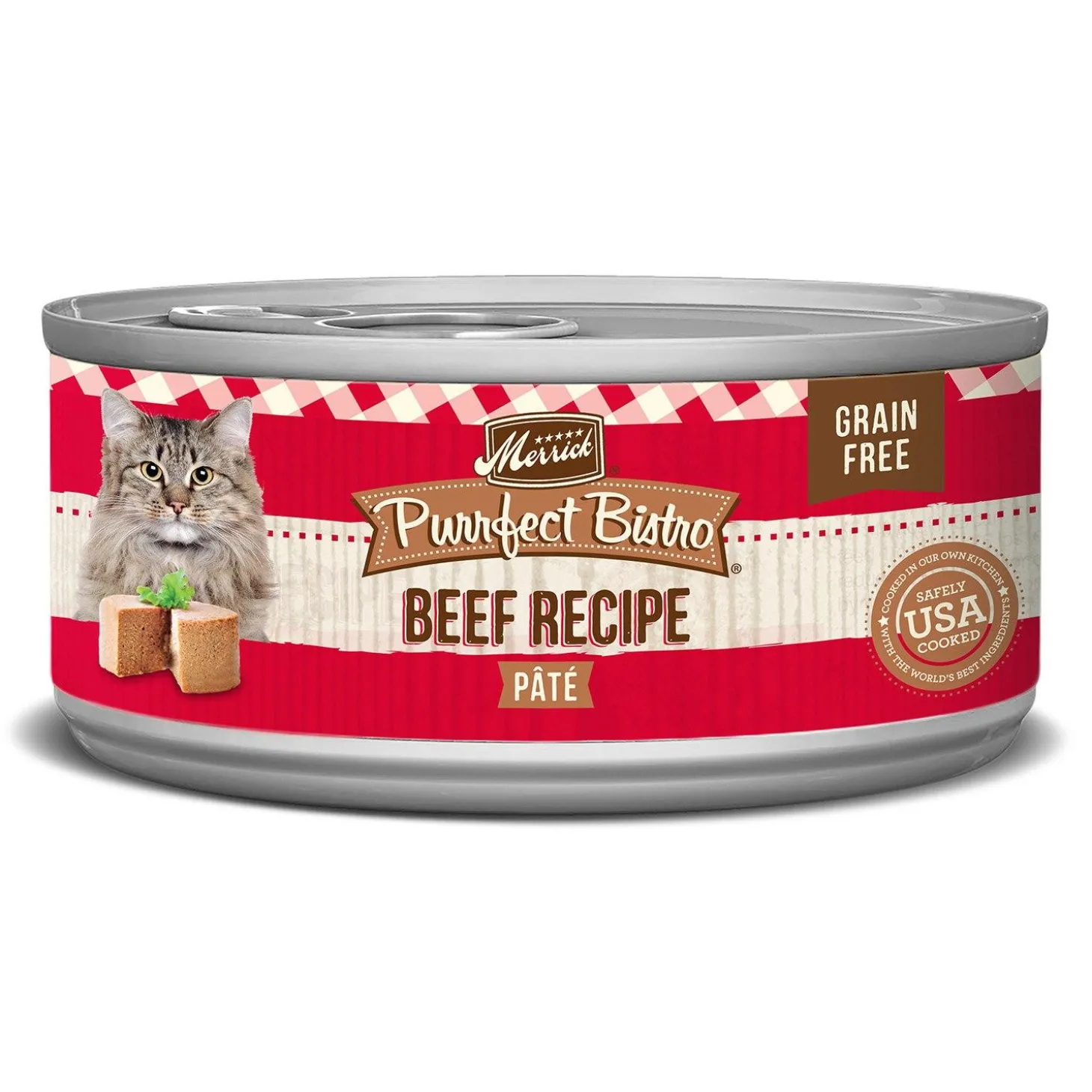 Purrfect Bistro Grain Free Beef Recipe Pate Cat Food