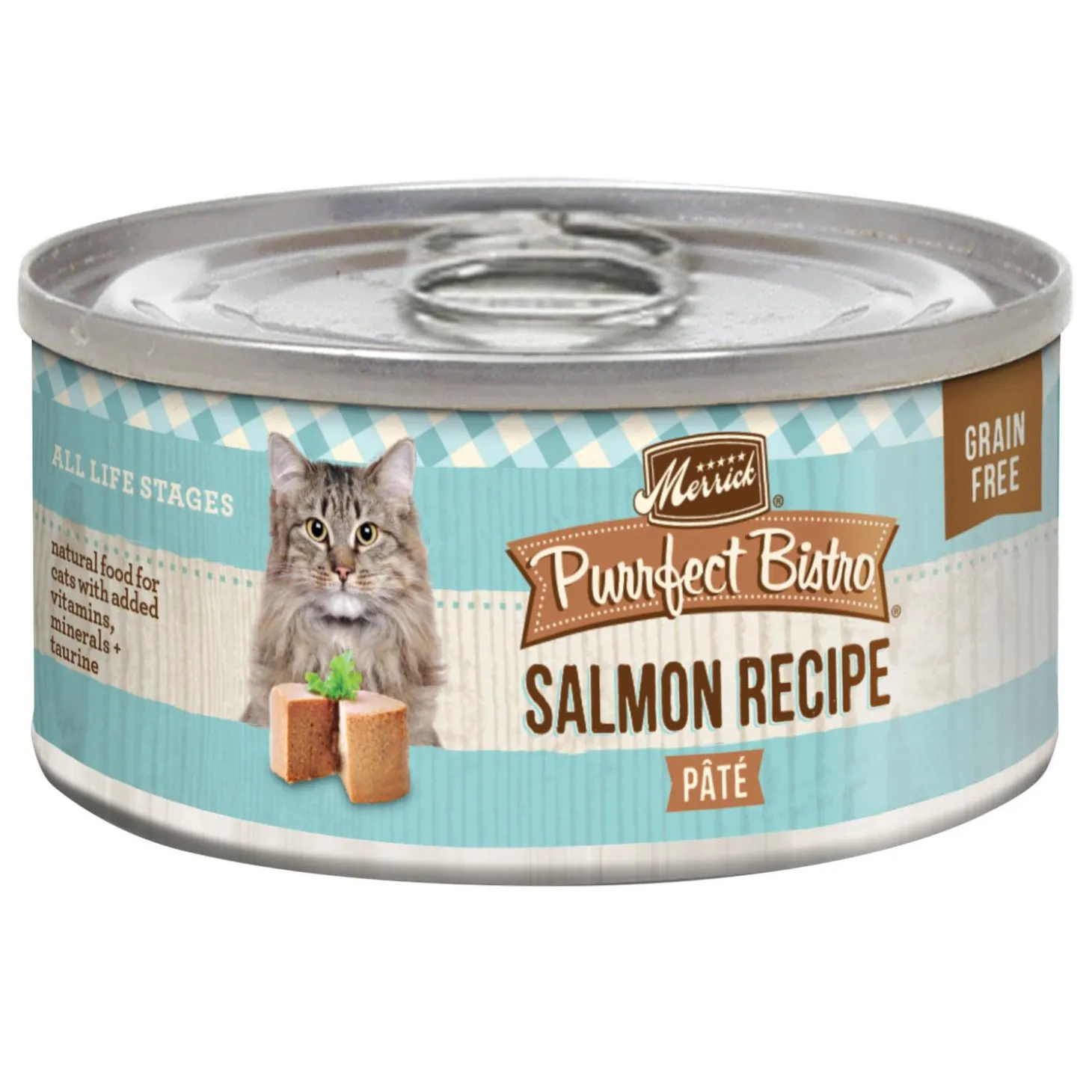 Purrfect Bistro Salmon Recipe Pate Cat Food