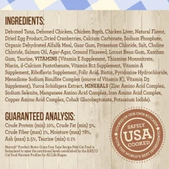 Purrfect Bistro Tuna Recipe Pate Cat Food