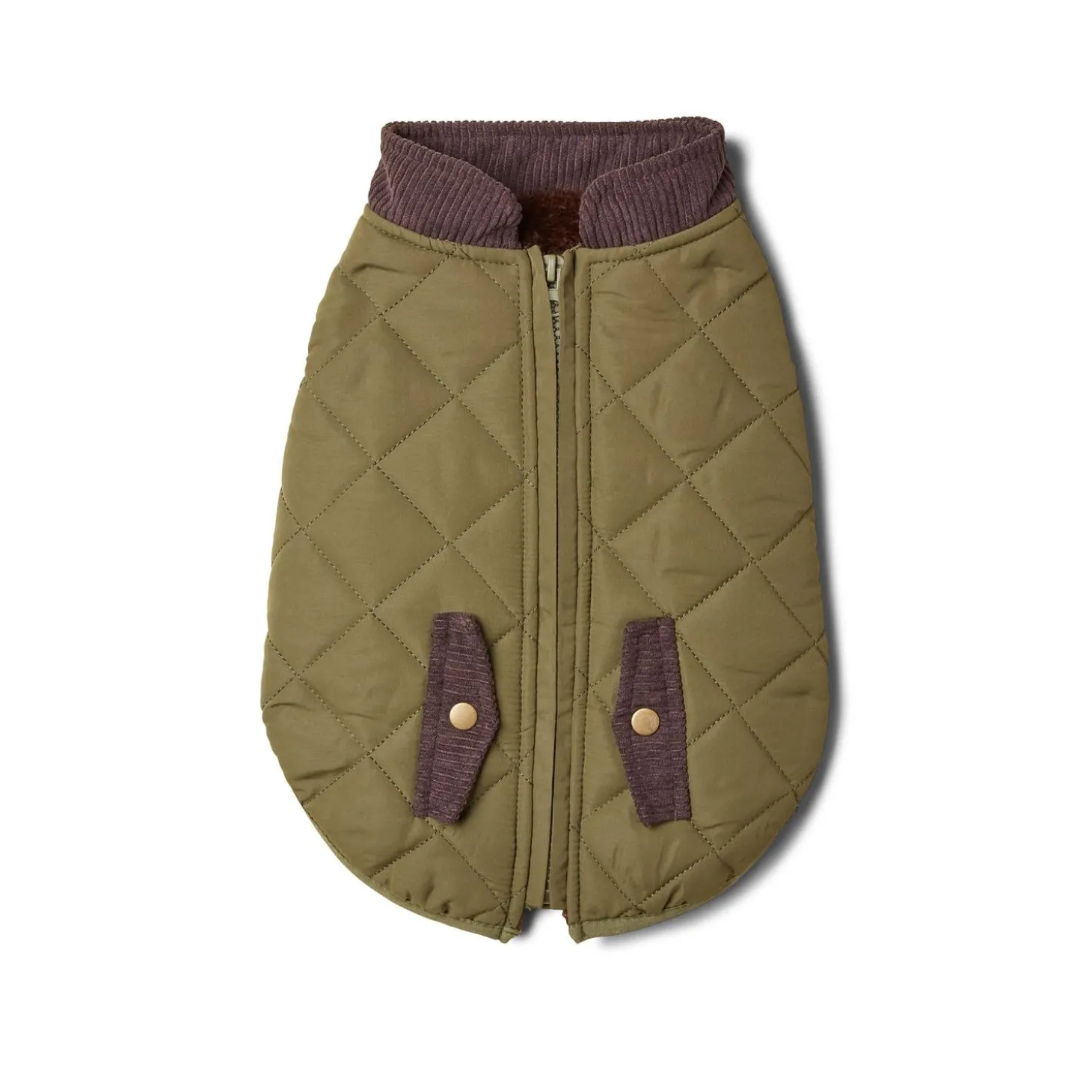 Quilted Green Vest