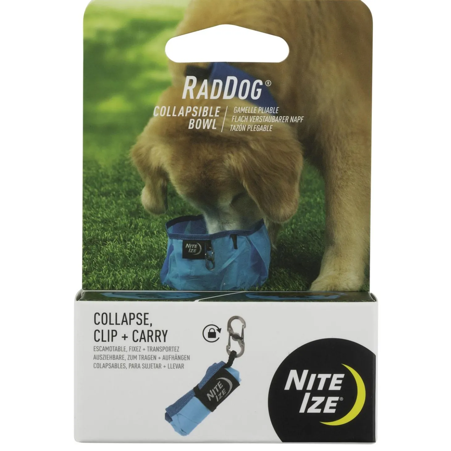 RadDog Blue Collapsible Bowl