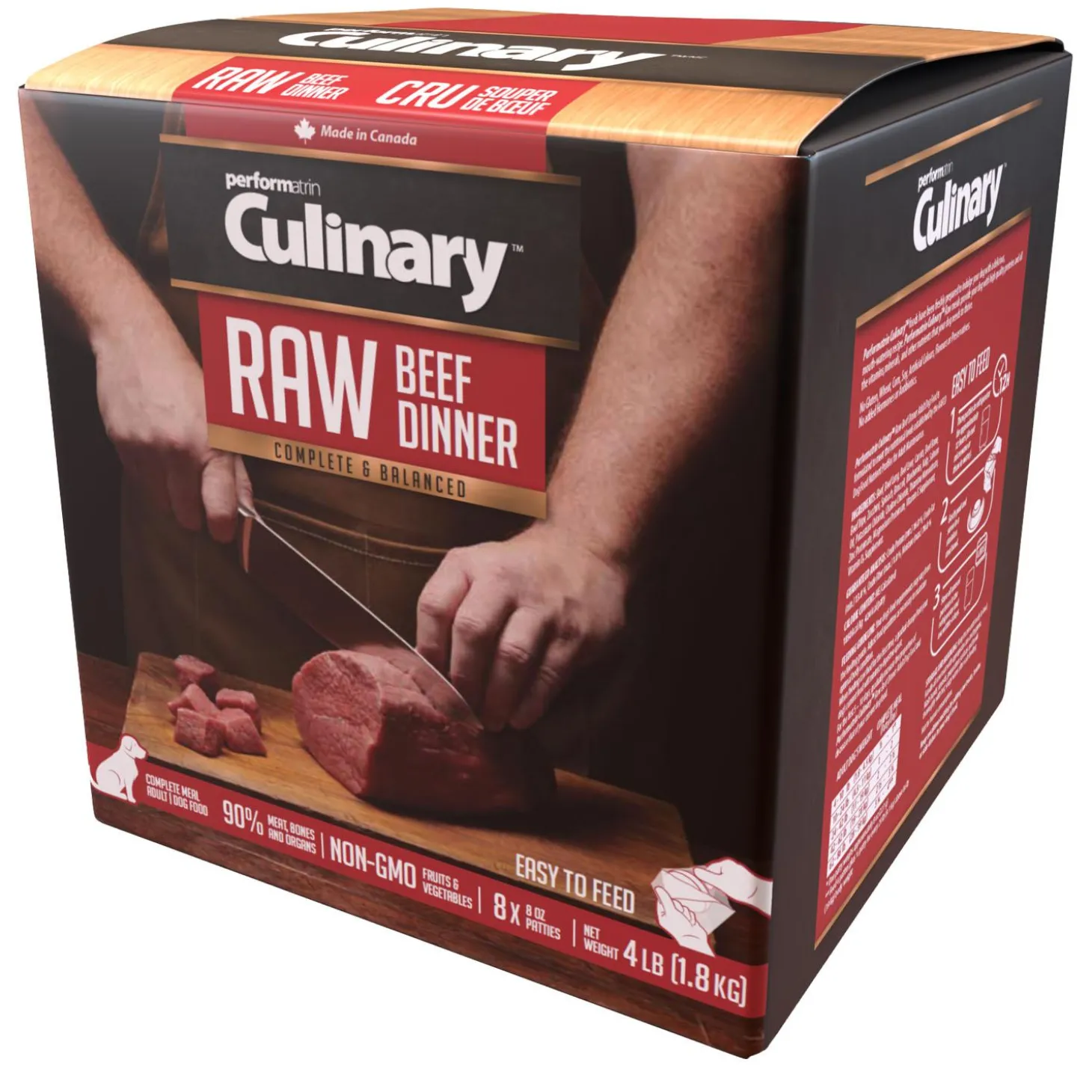 Raw Beef Dinner Adult Dog Food