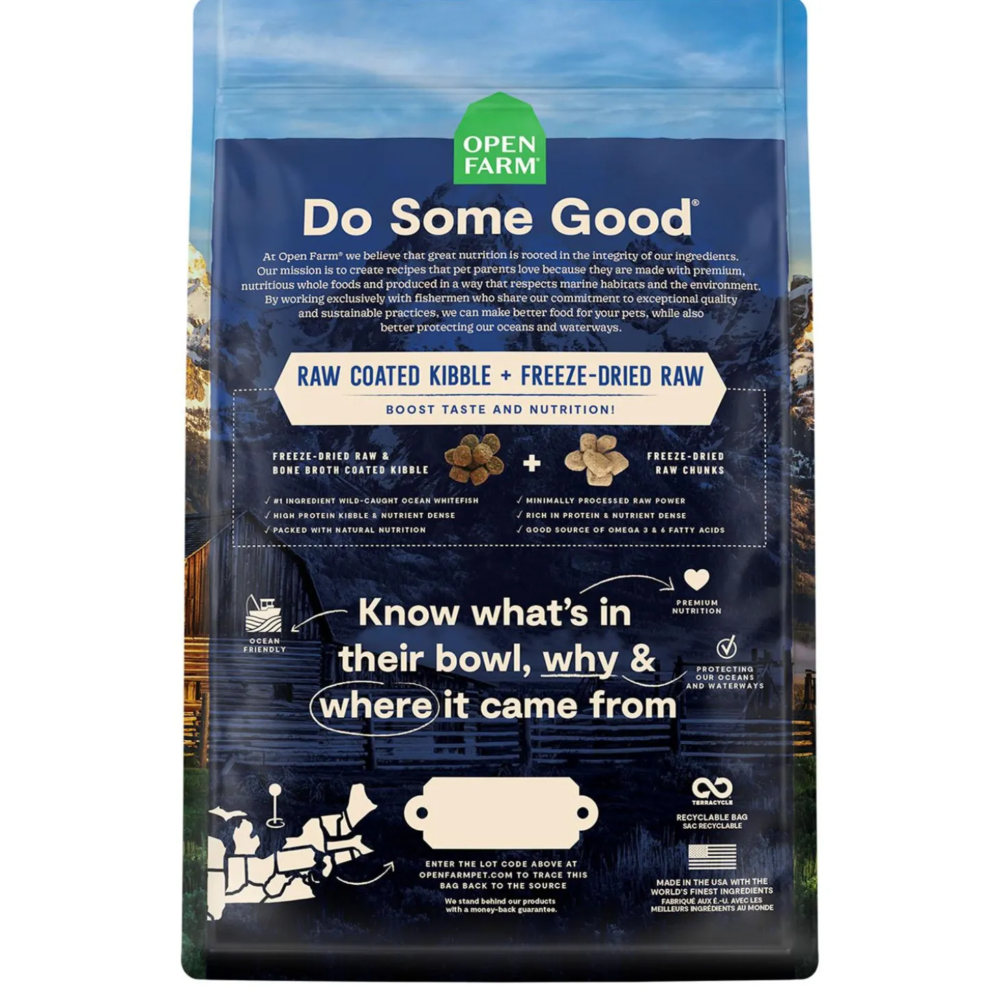 RawMix Wild Ocean Recipe Ancient Grain Adult Dog Food