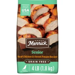 Real Chicken + Sweet Potato Recipe Senior Dog Food