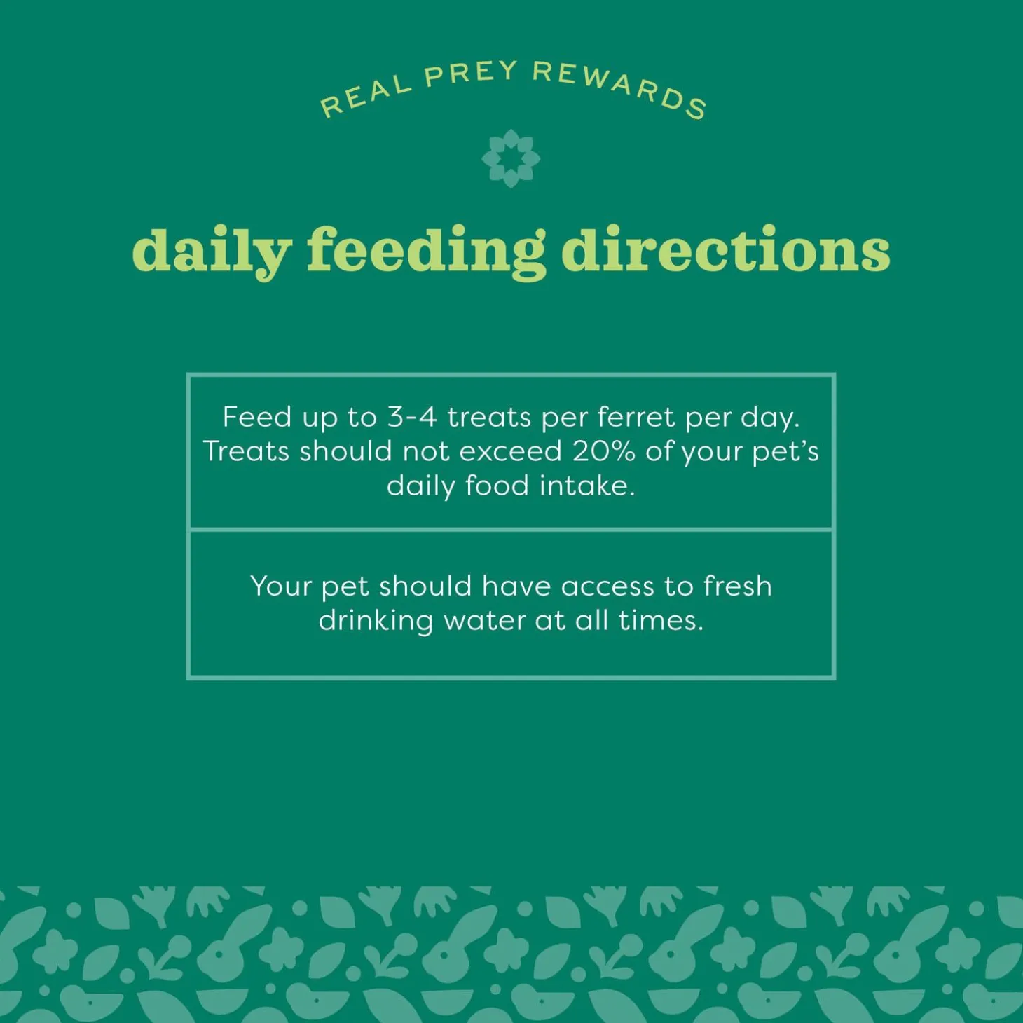 Real Prey Rewards Turkey Flavour Ferret Treats