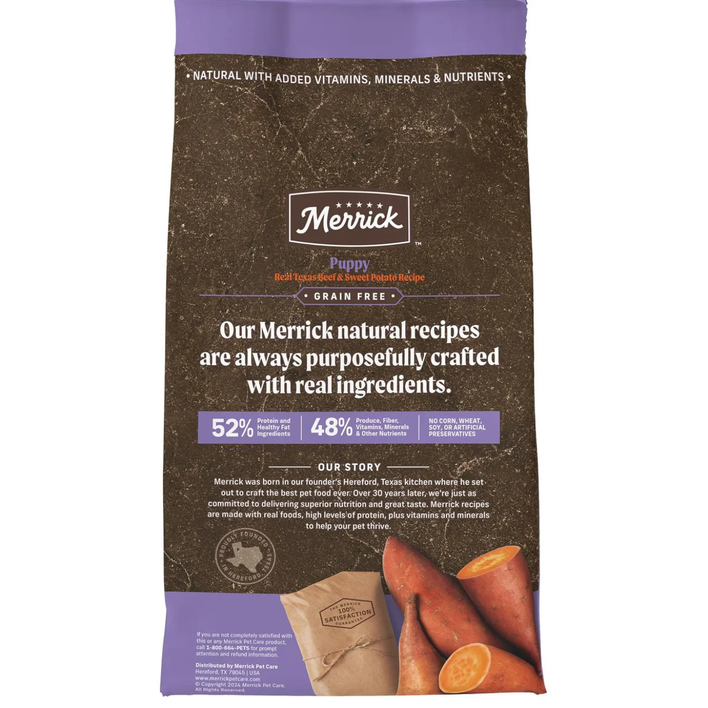 Real Texas Beef + Sweet Potato Puppy Dog Food