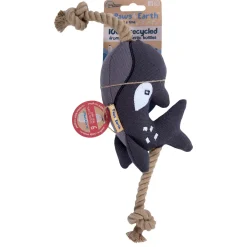 Recycled Whale with Rope