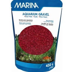 Red Decorative Aquarium Gravel