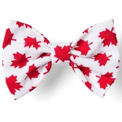 Red Maple Leaf Bowtie Slider