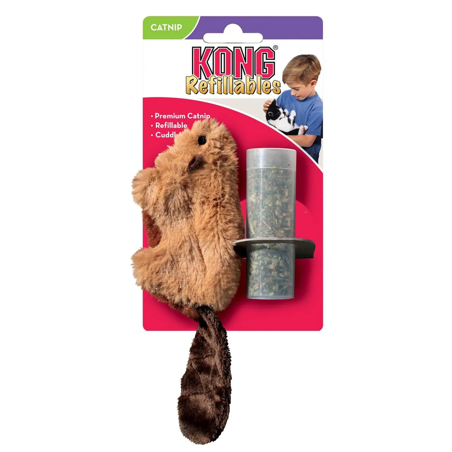 Refillables Beaver Cat Toy