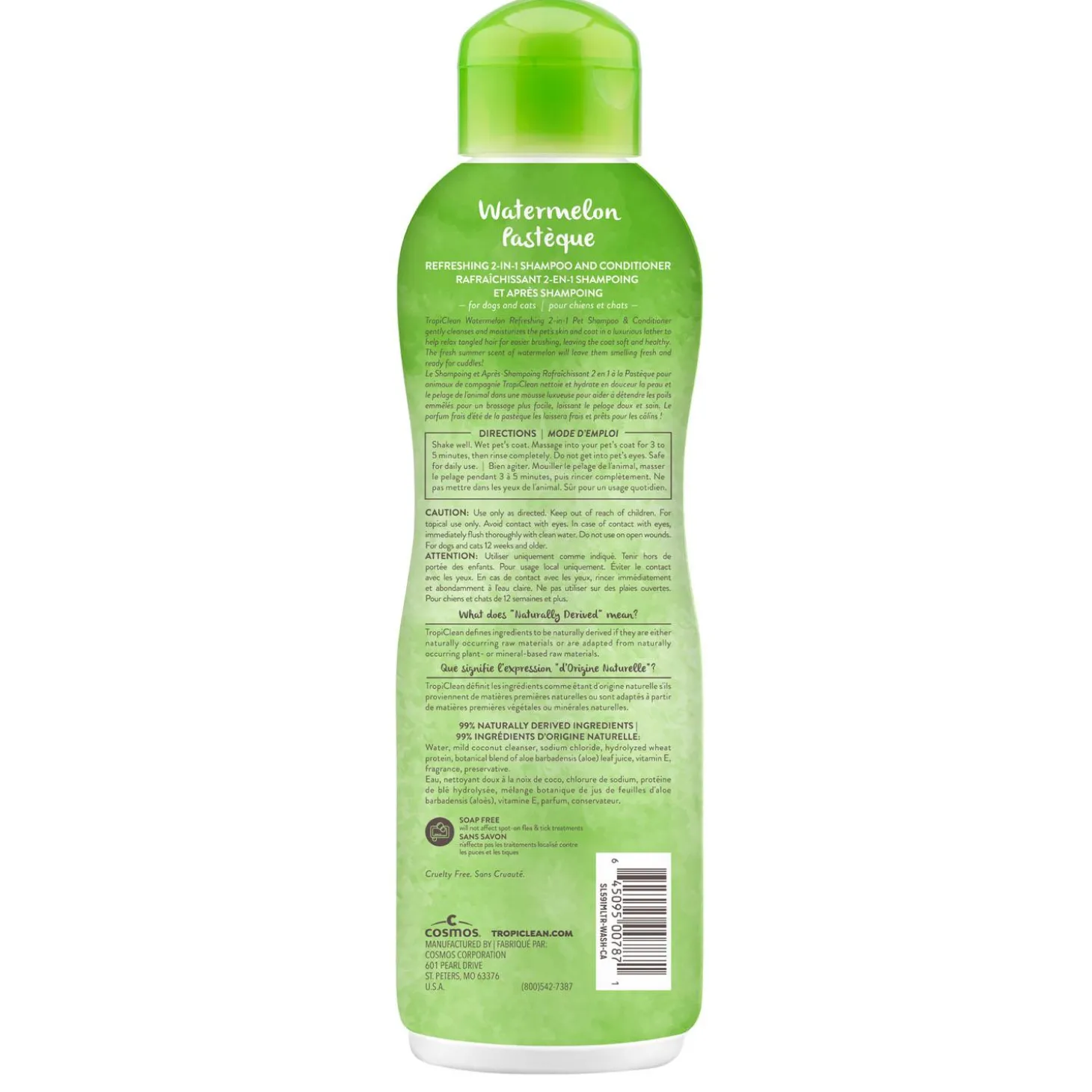 Refreshing Watermelon 2-in-1 Shampoo & Conditioner