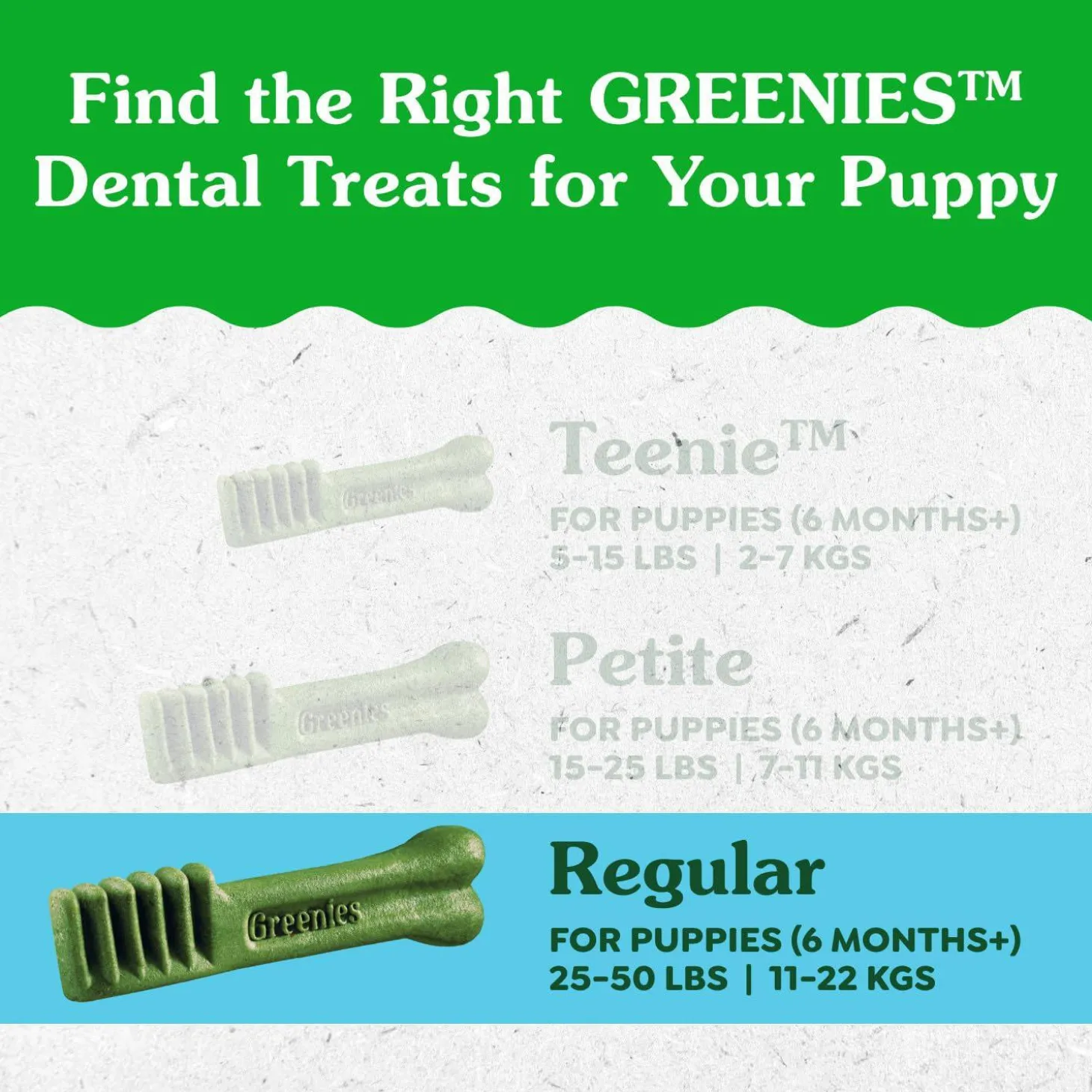 Regular Puppy Dental Dog Treats