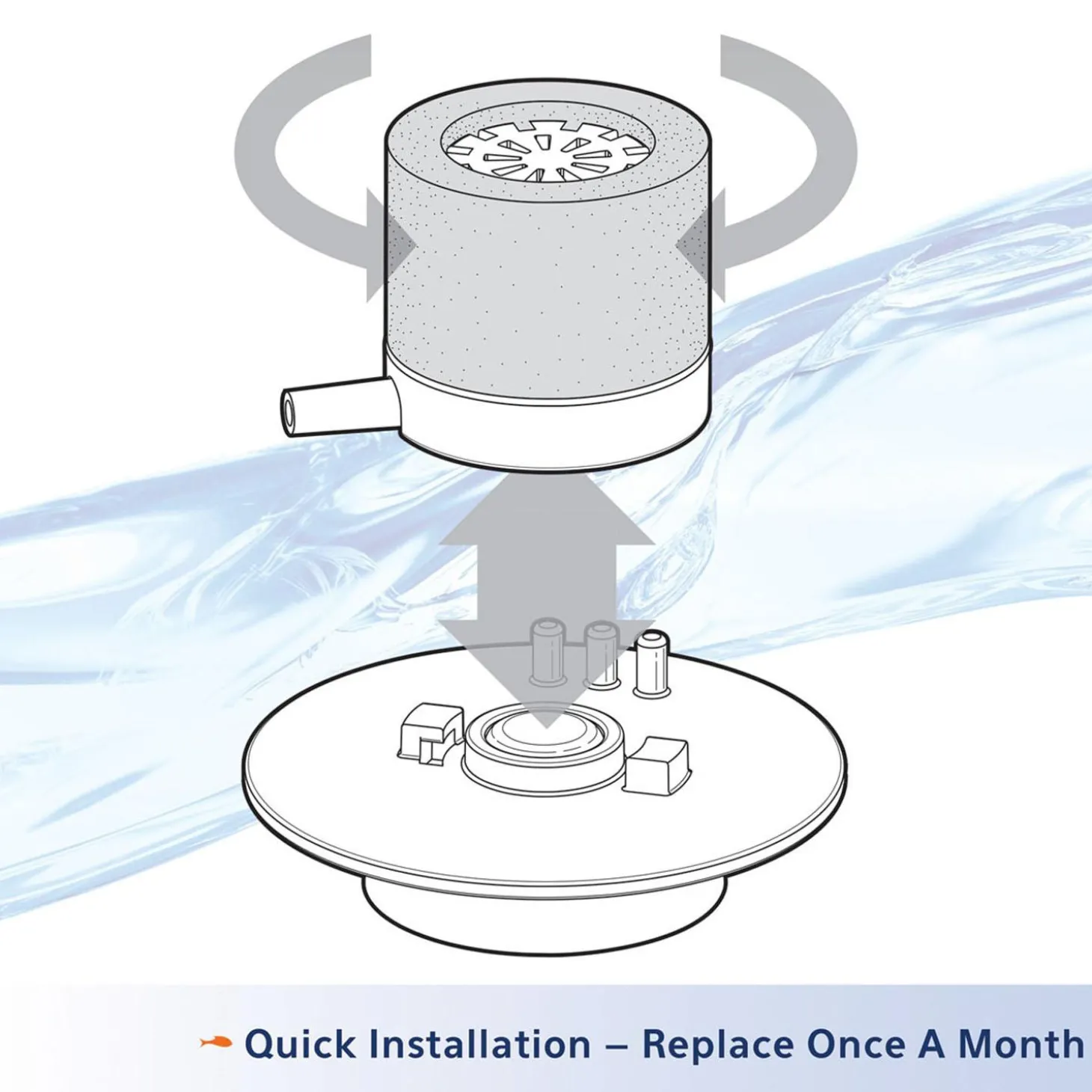 Replacement Betta Filter Cartridge 2 Pack