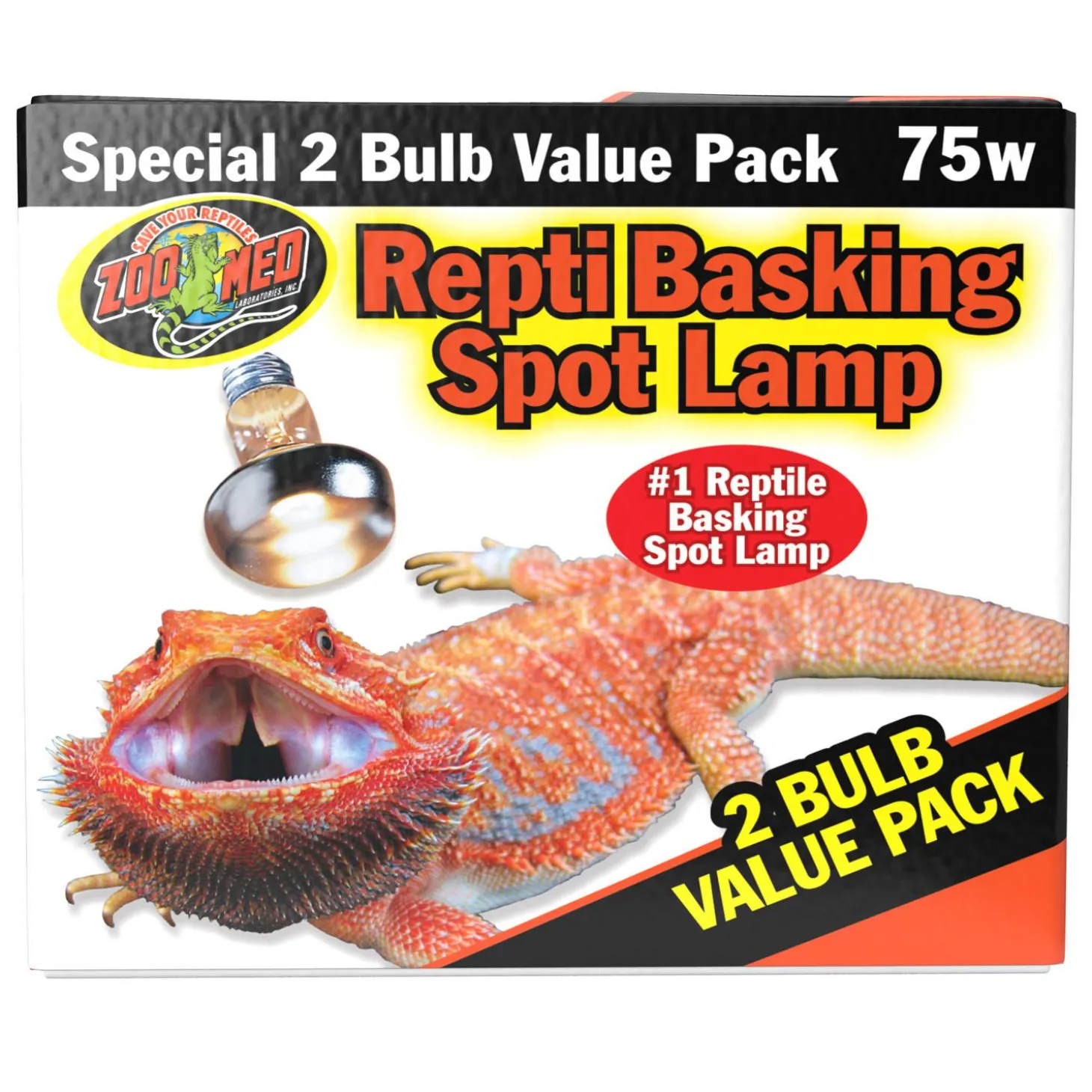 Repti Basking Spot Lamps 2 Pack