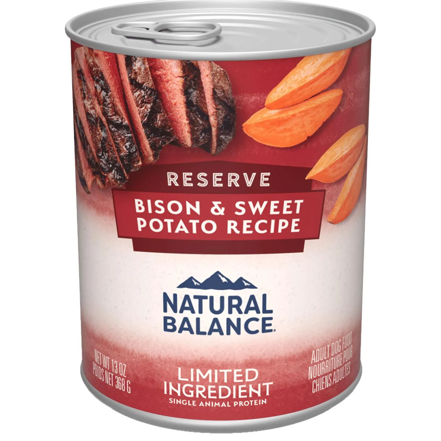 Reserve Limited Ingredient Bison & Sweet Potato Recipe Adult Dog Food