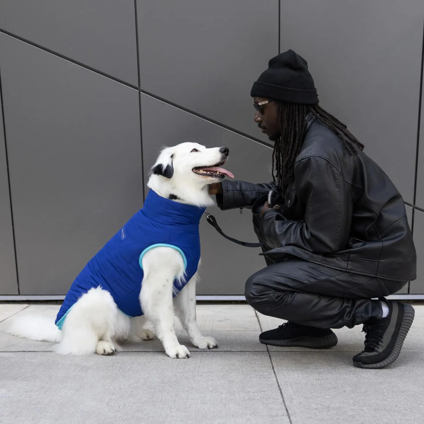 Reversible Blue & Teal Puffer Vest